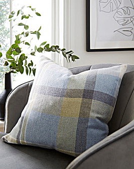 Checked cushions and clearance throws