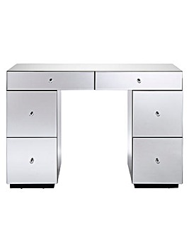 Mirage Mirrored 2+4 Drawer Dressing Table