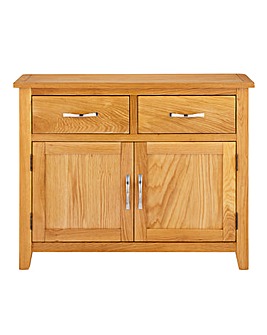 Norfolk Oak and Oak Veneer 2 Door 2 Drawer Sideboard