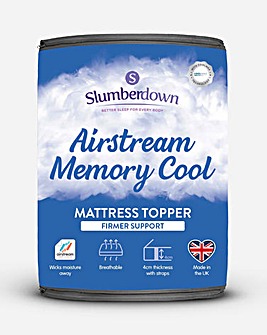 Slumberdown Airstream Memory Cool Mattress Topper