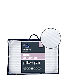 Silentnight Hotel Collection Piped Pack of 2 Pillows