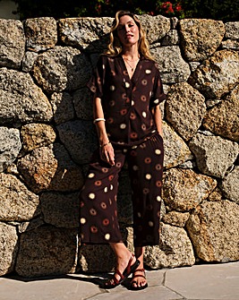 Viscose Crinkle Culotte