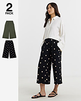 Jersey 2 Pack Culottes