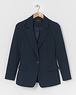 PVE Blazer With Wide Lapels