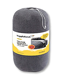 Huggleland Teddy Easy Wash Coverless Duvet 10.5 Tog