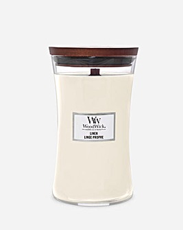 Woodwick Linen Large Jar