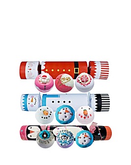 Bomb Cosmetics Santa, Snowman & Reindeer Cracker Trio