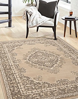 Traditional Medallion Woven Rug