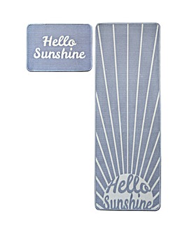 Hello Sunshine Runner & Doormat