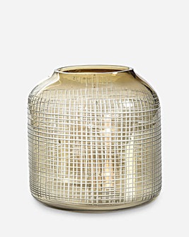 Foxley Mesh Cut Small Candle Holder