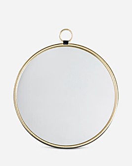 Blissford Gold Round Mirror