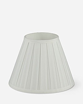 Ivory Pleated Easy Fit Shade