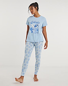 Stitch T-Shirt and Legging Pyjama Set