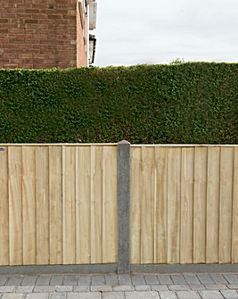 Forest Closeboard Fence Panel 6ft x 4ft - Pack of 3