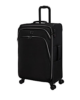 IT Luggage Trinary 8 Wheel Soft Medium Expandable Suitcase