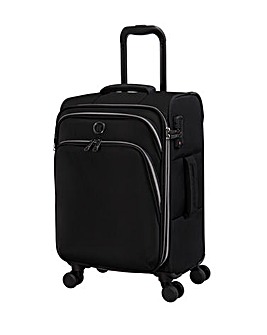 IT Luggage Trinary 8 Wheel Soft Cabin Expandable Suitcase