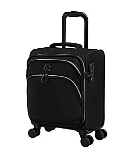 IT Luggage Trinary 8 Wheel Soft Underseat Suitcase