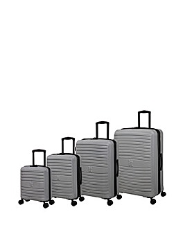 IT Luggage Eco-Protect 4pc 8-Wheel Suitcase Set with TSA Lock