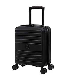 IT Luggage Eco-Protect Underseat Hardshell 8-Wheel Suitcase with TSA Lock