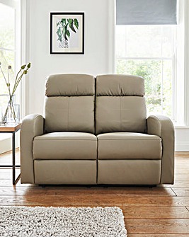 Ramsey Faux Leather Recliner 2 Seater Sofa