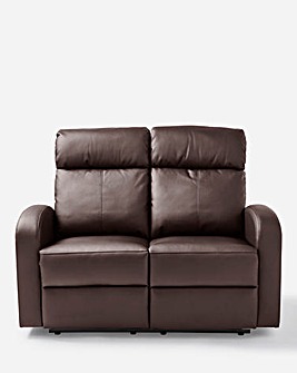 Ramsey Faux Leather Recliner 2 Seater Sofa