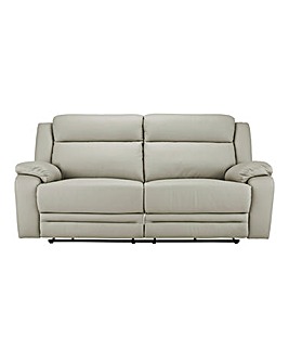 Croft Leather Recliner 3 Seater