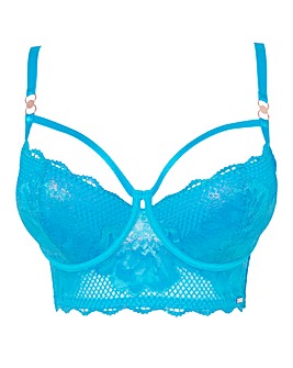 Figleaves Amore Padded Midi Balcony Bra B-F