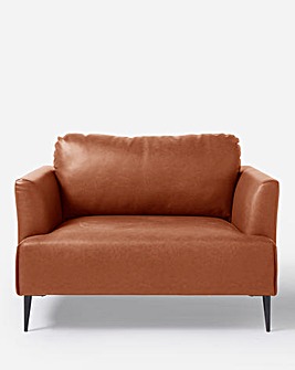 Attica Faux Leather Maxi Chair