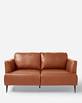 Attica Faux Leather 2 Seater Sofa