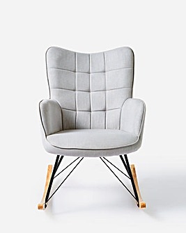 Oscar Fabric Rocking Chair