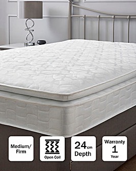 Airsprung Darcy Opencoil Pillowtop Rolled Mattress