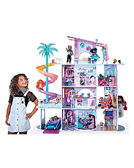 LOL Surprise OMG House of Surprises Real Wood Doll House with 85+ Surprises