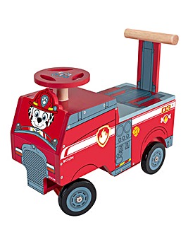 Paw Patrol Toddler Wooden Ride on Marshall