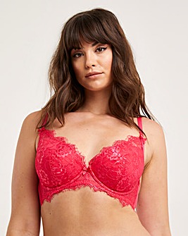 Figleaves Pulse Lace Underwired Balcony Bra B-G