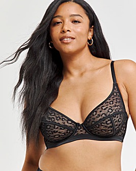 Figleaves Pimlico Non-Pad Underwired Plunge Bra B-GG