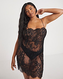Figleaves Gigi Galloon Lace Chemise