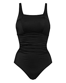 Figleaves Rene Underwired Square Neck Tummy Control Swimsuit