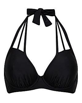 Buy Figleaves Black Rene Underwired Square Neck Tummy Control Swimsuit from  Next Hungary