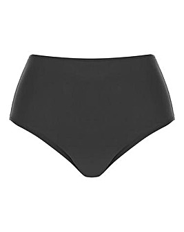 Figleaves Rene High Waisted Ruched Tummy Control Bikini Bottom