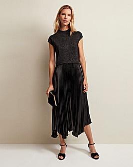Phase Eight Selena Foil Knitted Dress