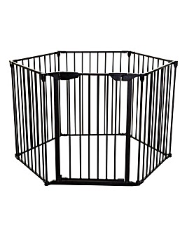 Dreambaby Mayfair 3in1 Converta Metal 6 Panel Playpen/Wide Barrier/Fire Barrier