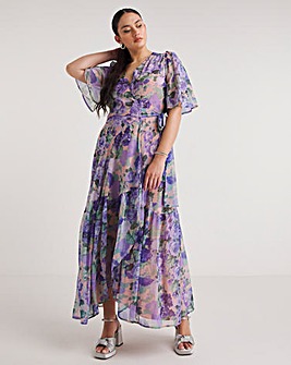 Hope & Ivy Eira Floral Maxi Dress