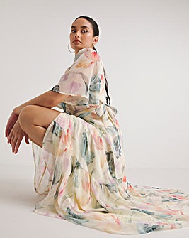 Hope & Ivy Carin Floral Maxi Dress