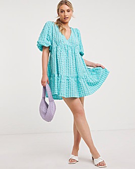 Nobody's Child Vienna Gingham Mini Dress