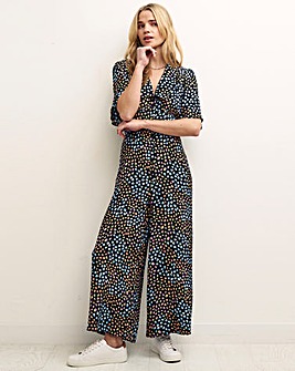 Nobody's Child Daisy Smudge Print Jumpsuit