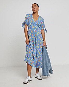 Nobody's Child Alexis Floral Midi Dress