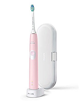Philips Sonicare ProtectiveClean 4300 Pink Smart Electric Toothbrush