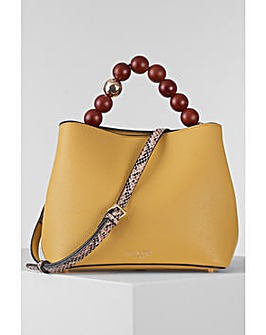 Luella Grey Matilda Molten Ball Bucket Handbag