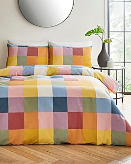 Darcy Bright Check Duvet Cover Set