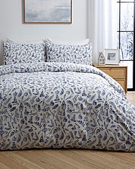 Festive Vintage Toile Duvet Cover Set